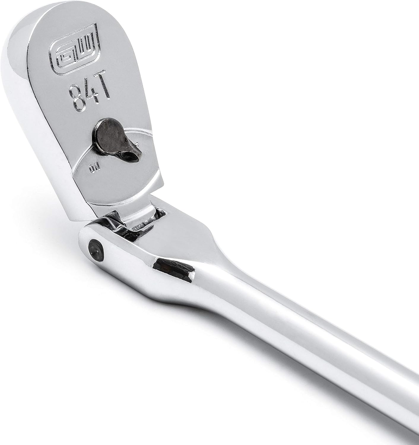 GEARWRENCH 1/4 Drive 84 Tooth Flex Head Teardrop Ratchet 7"